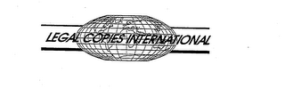 LEGAL COPIES INTERNATIONAL logo