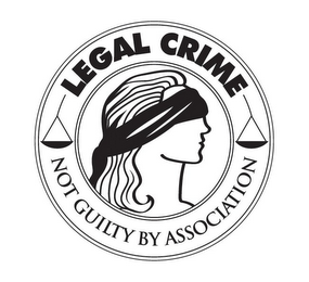 LEGAL CRIME NOT GUILTY BY ASSOCIATION logo