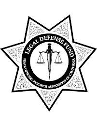 LEGAL DEFENSE FUND PEACE OFFICERS RESEARCH ASSOCIATION OF CALIFORNIA logo