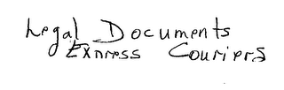 LEGAL DOCUMENTS EXPRESS COURIERS logo