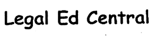 LEGAL ED CENTRAL logo