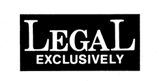 LEGAL EXCLUSIVELY logo