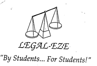 LEGAL-EZE "BY STUDENTS... FOR STUDENTS!" logo