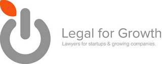 LEGAL FOR GROWTH LAWYERS FOR STARTUPS & GROWING COMPANIES logo