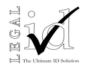 LEGAL ID THE ULTIMATE ID SOLUTION logo