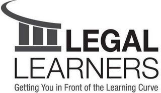 LEGAL LEARNERS GETTING YOU IN FRONT OF THE LEARNING CURVE logo