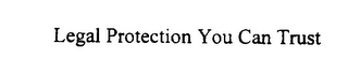 LEGAL PROTECTION YOU CAN TRUST logo