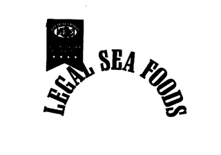 LEGAL SEA FOODS RESTAURANT OYSTER BAR RESTAURANT FAVORITES LEGAL SEA FOODS logo