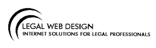 LEGAL WEB DESIGN INTERNET SOLUTIONS FOR LEGAL PROFESSIONALS logo