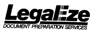 LEGALEZE DOCUMENT PREPARATION SERVICE logo
