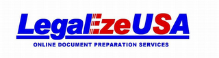 LEGALEZEUSA ONLINE DOCUMENT PREPARATION SERVICES logo