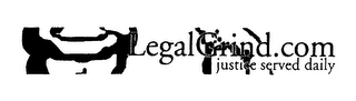 LEGALGRIND.COM JUSTICE SERVED DAILY logo