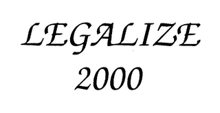 LEGALIZE 2000 logo