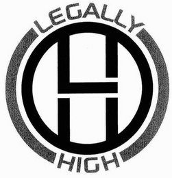 LEGALLY HIGH L H logo