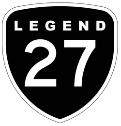 LEGEND 27 CLOTHING TM logo