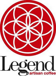 LEGEND ARTISAN COFFEE logo