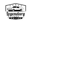 LEGENDARY CARS ONLINE logo