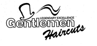LEGENDARY EXCELLENCE GENTLEMEN HAIRCUTS logo