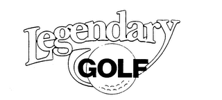 LEGENDARY GOLF logo