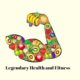 LEGENDARY HEALTH AND FITNESS logo