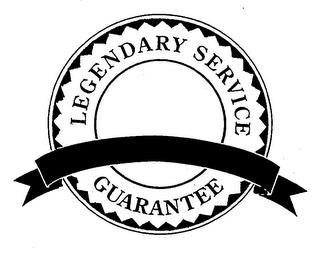 LEGENDARY SERVICE GUARANTEE logo