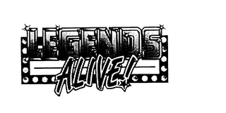 LEGENDS ALIVE! logo
