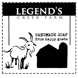 LEGEND'S CREEK FARM HANDMADE SOAP FROM HAPPY GOATS logo