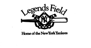 LEGENDS FIELD HOME OF THE NEW YORK YANKEES logo