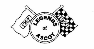 LEGENDS OF ASCOT 1957 1990 logo
