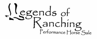 LEGENDS OF RANCHING PERFORMANCE HORSE SALE logo
