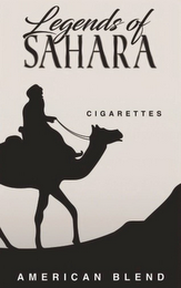 LEGENDS OF SAHARA CIGARETTES AMERICAN BLEND logo