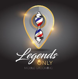 LEGENDS ONLY MOBILE GROOMING logo