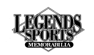 LEGENDS SPORTS MEMORABILIA logo