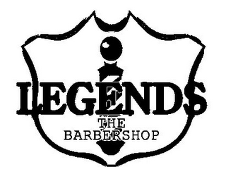 LEGENDS THE BARBERSHOP logo