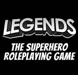 LEGENDS THE SUPERHERO ROLEPLAYING GAME logo