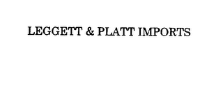 LEGGETT & PLATT IMPORTS logo