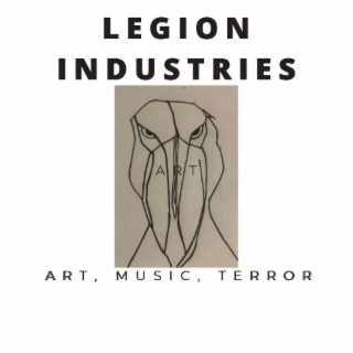 LEGION INDUSTRIES ART ART, MUSIC, TERROR logo