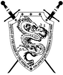 LEGIONS OF THE ORDER OF THE DRAGON FOR LOVE OF GOD, FREEDOM & FELLOW MAN logo