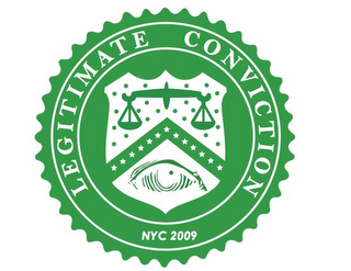 LEGITIMATE CONVICTION NYC 2009 logo
