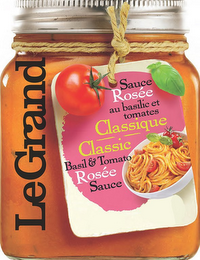 LEGRAND SAUCE ROSEE AU BASILIC ET TOMATES CLASSIQUE CLASSIC BASIL & TOMATO ROSEE SAUCE logo