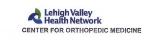 LEHIGH VALLEY HEALTH NETWORK CENTER FOR ORTHOPEDIC MEDICINE logo
