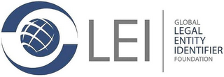 LEI GLOBAL LEGAL ENTITY IDENTIFIER FOUNDATION logo