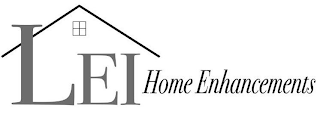 LEI HOME ENHANCEMENTS logo