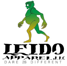 LEIDO APPAREL, LLC DARE 2B DIFFERENT logo