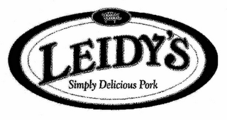 LEIDY'S SIMPLY DELICIOUS PORK logo