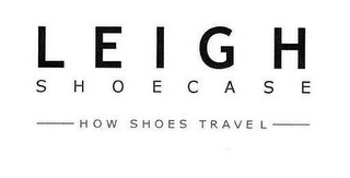 LEIGH SHOECASE - HOW SHOES TRAVEL - logo