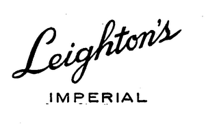 LEIGHTON'S IMPERIAL logo