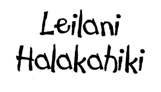 LEILANI HALAKAHIKI logo
