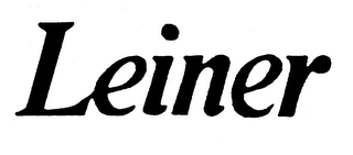 LEINER logo