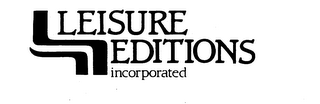 LEISURE EDITIONS INCORPORATED logo